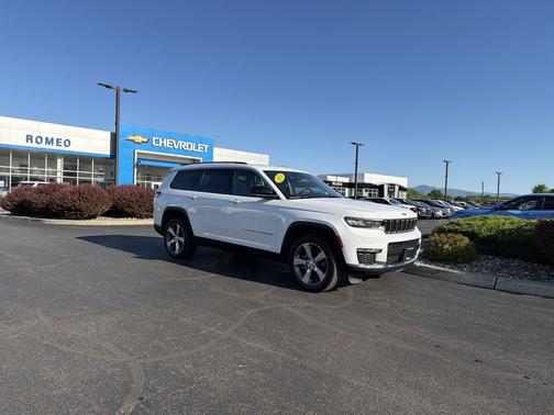 Bright White Clearcoat 2021 Jeep Grand Cherokee L Limited