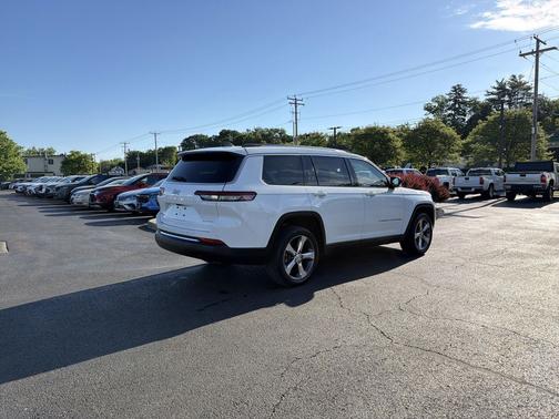 Bright White Clearcoat 2021 Jeep Grand Cherokee L Limited