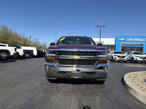 Siren Red Tintcoat 2017 Chevrolet Silverado 1500 1LT