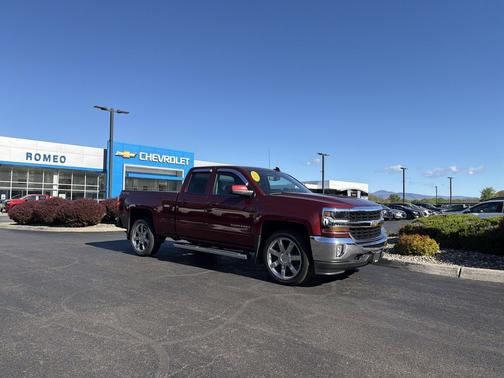 Siren Red Tintcoat 2017 Chevrolet Silverado 1500 1LT