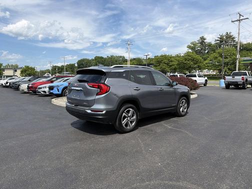 Satin Steel Metallic 2020 GMC Terrain SLT