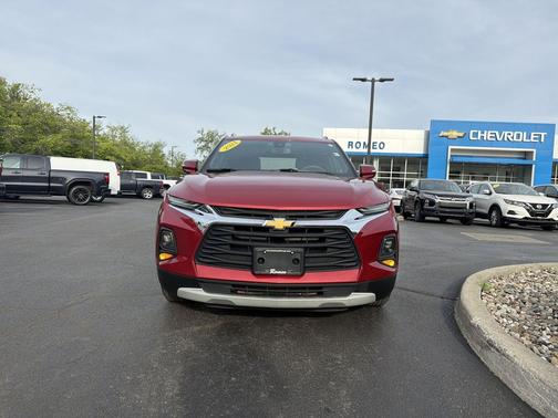 Cherry Red Tintcoat 2021 Chevrolet Blazer 2LT