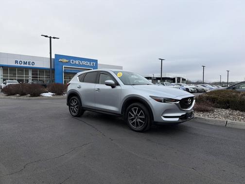 Sonic Silver Metallic 2017 Mazda CX-5 Grand Select