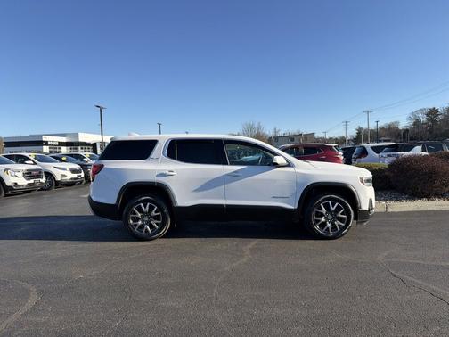 Summit White 2021 GMC Acadia AWD SLE