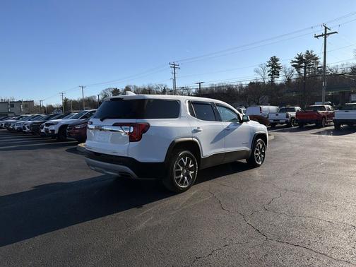 Summit White 2021 GMC Acadia AWD SLE