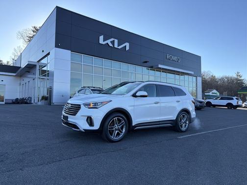 Monaco White 2019 Hyundai Santa Fe XL Limited Ultimate