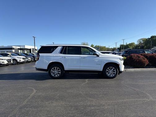 Summit White 2023 Chevrolet Tahoe Premier