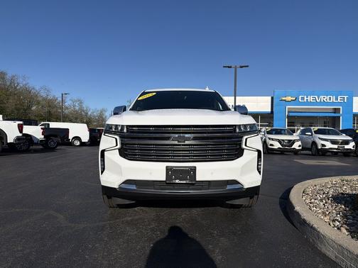 Summit White 2023 Chevrolet Tahoe Premier