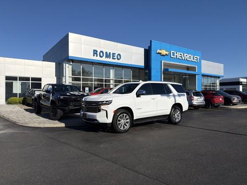 Summit White 2023 Chevrolet Tahoe Premier