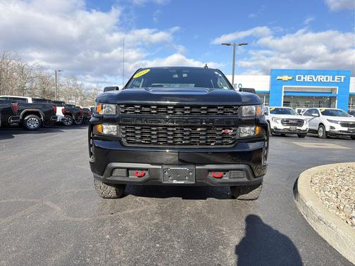 Black 2021 Chevrolet Silverado 1500 Custom Trail Boss