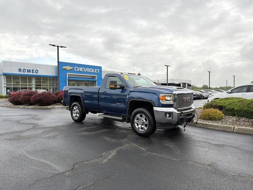 Stone Blue Metallic 2017 GMC Sierra 3500 SLE