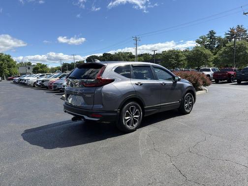 Gray 2020 Honda CR-V AWD EX