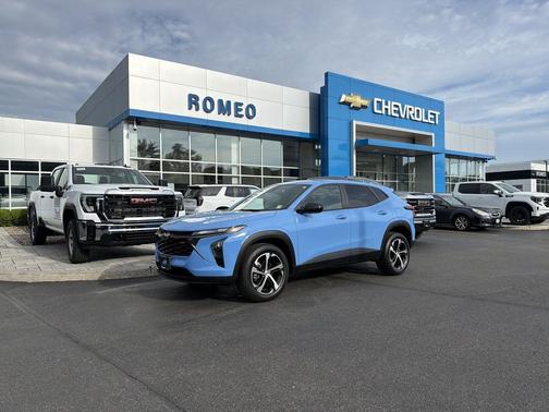 Fountain Blue 2024 Chevrolet Trax FWD 1RS