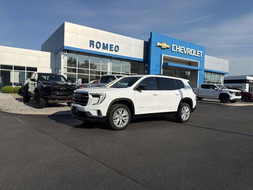 Summit White 2024 GMC Acadia AWD Elevation