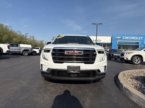 Summit White 2024 GMC Acadia AWD Elevation
