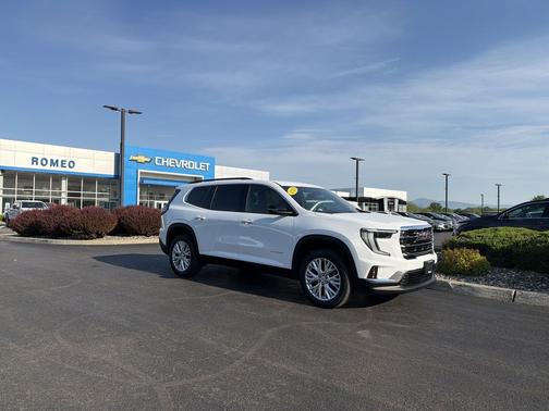 Summit White 2024 GMC Acadia AWD Elevation