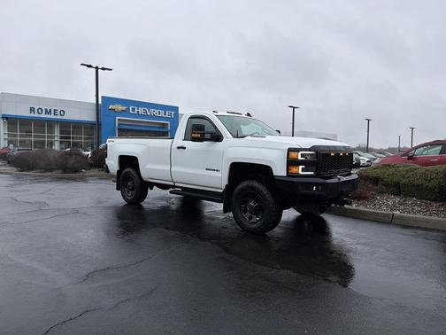 Summit White 2015 Chevrolet Silverado 3500 WT