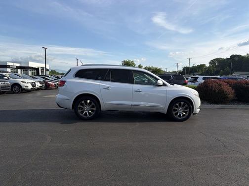 White Frost Tricoat 2016 Buick Enclave Leather