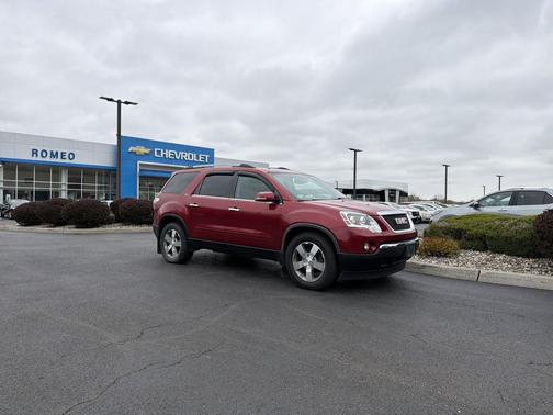 Crystal Red Tintcoat 2012 GMC Acadia SLT-1