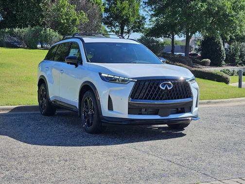 Radiant White 2026 INFINITI QX60 SPORT AWD