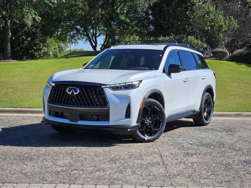 Radiant White 2026 INFINITI QX60 SPORT AWD