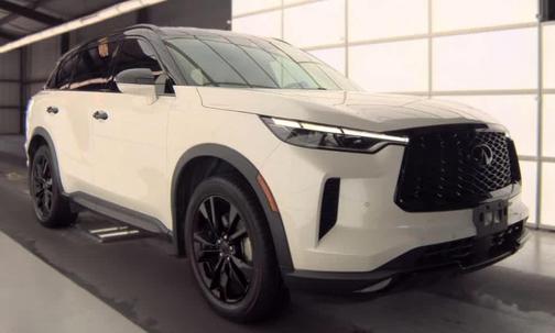 Majestic White 2024 INFINITI QX60 Luxe