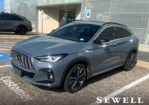 Slate Gray 2023 INFINITI QX55 LUXE