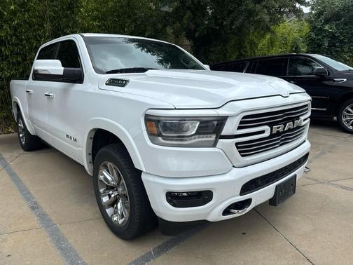 Bright White Clearcoat 2021 RAM 1500 Laramie