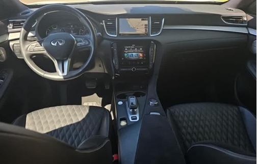 Radiant White 2023 INFINITI QX50 AUTOGRAPH AWD