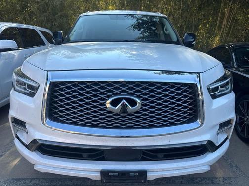 Moonstone White 2022 INFINITI QX80 PREMIUM SELECT