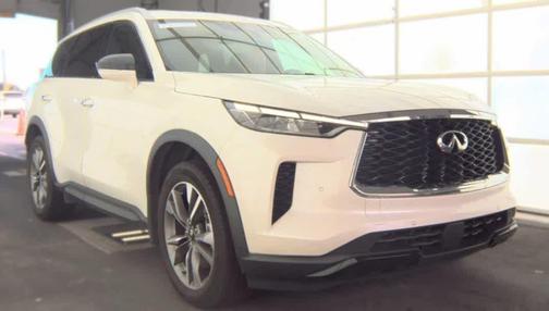 Majestic White 2023 INFINITI QX60 Luxe