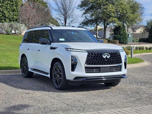 Radiant White 2026 INFINITI QX80 SPORT AWD