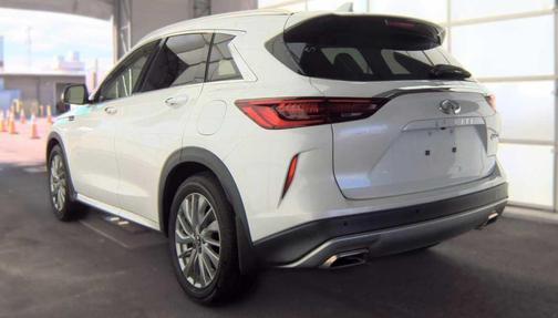 Radiant White 2024 INFINITI QX50 LUXE