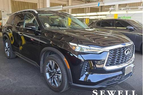 Mineral Black 2023 INFINITI QX60 Luxe