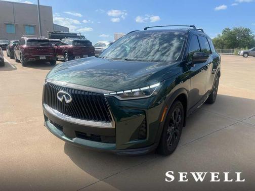 Deep Emerald/Black Obsidian 2026 INFINITI QX60 AUTOGRAPH