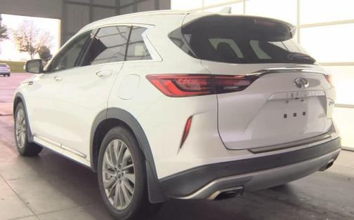 Radiant White 2023 INFINITI QX50 LUXE