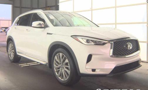 Radiant White 2023 INFINITI QX50 LUXE