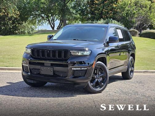 Diamond Black Crystal Pearlcoat 2023 Jeep Grand Cherokee L Limited
