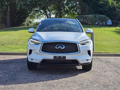 Radiant White 2023 INFINITI QX50 AUTOGRAPH AWD
