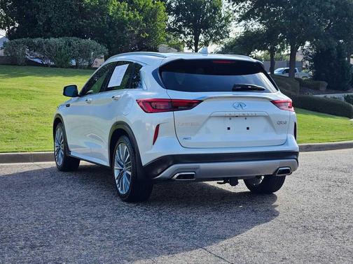 Radiant White 2023 INFINITI QX50 AUTOGRAPH AWD