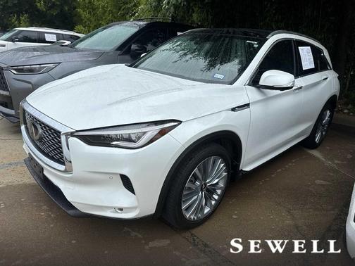 Radiant White 2023 INFINITI QX50 AUTOGRAPH AWD