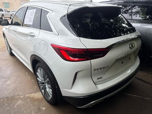Radiant White 2023 INFINITI QX50 AUTOGRAPH AWD