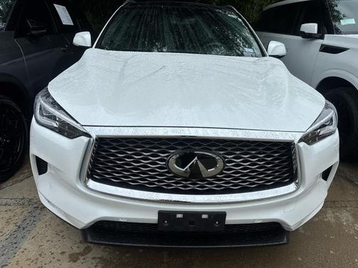 Radiant White 2023 INFINITI QX50 AUTOGRAPH AWD
