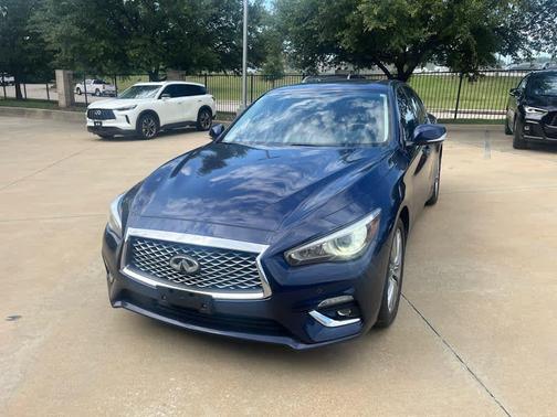 Grand Blue 2023 INFINITI Q50 3.0t LUXE