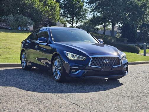 Grand Blue 2023 INFINITI Q50 3.0t LUXE