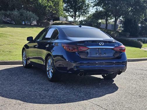 Grand Blue 2023 INFINITI Q50 3.0t LUXE