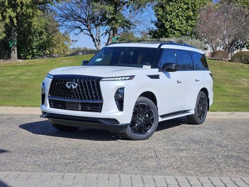 Radiant White 2026 INFINITI QX80 SPORT AWD