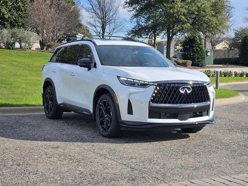 Radiant White 2026 INFINITI QX60 SPORT AWD
