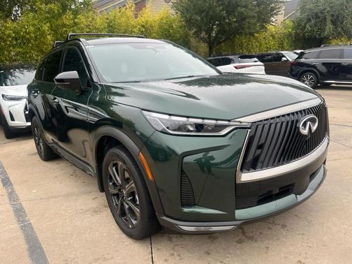 Deep Emerald/Black Obsidian 2027 INFINITI QX60 AUTOGRAPH