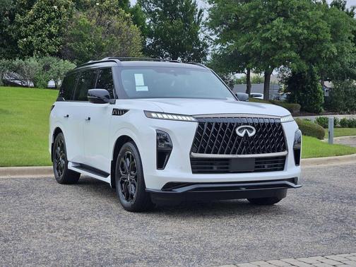 Radiant White 2026 INFINITI QX80 SPORT AWD